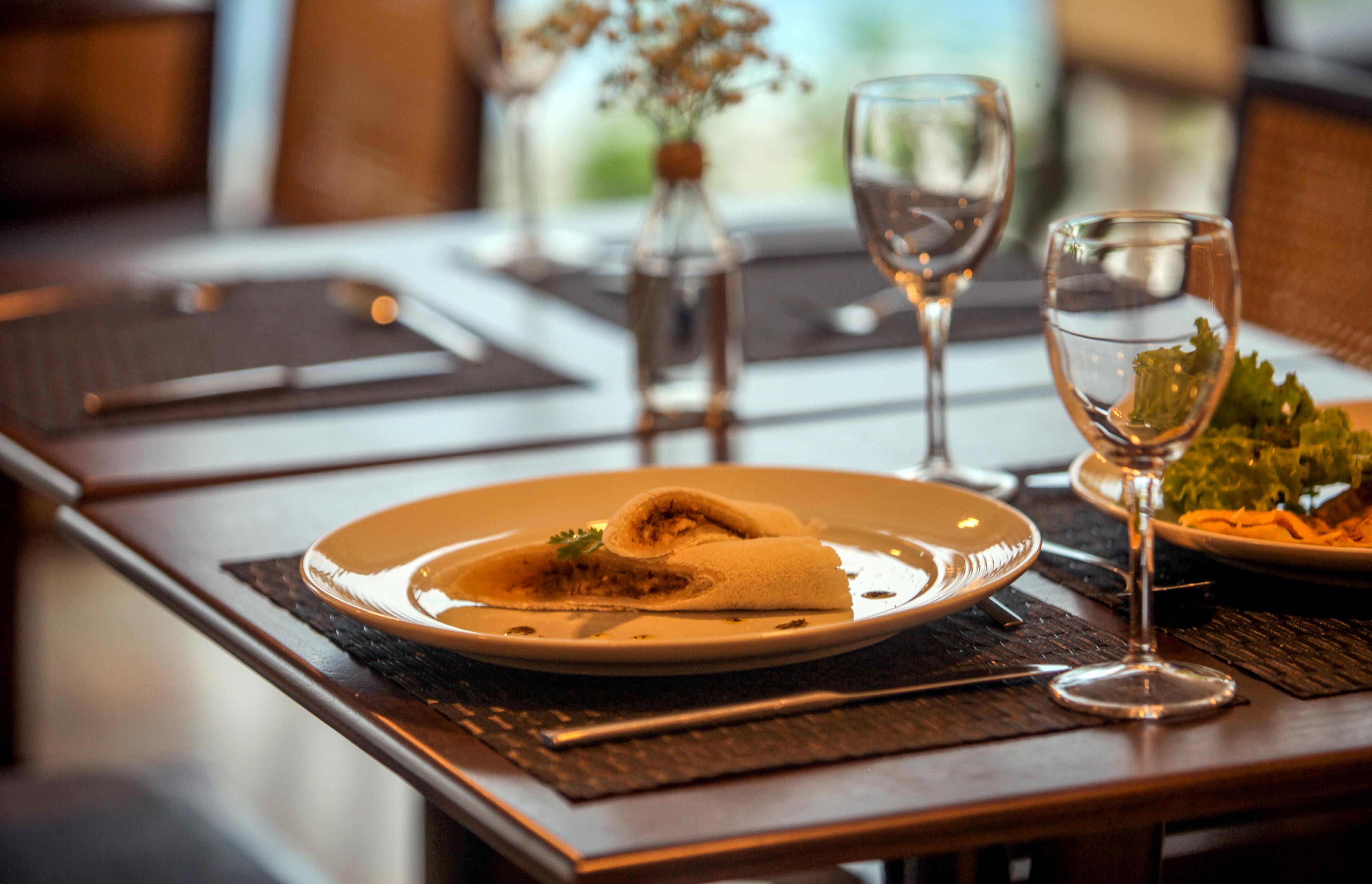 Gran Mareiro Hotel Fortaleza  Exteriör bild A place setting